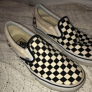 Checkered vans
